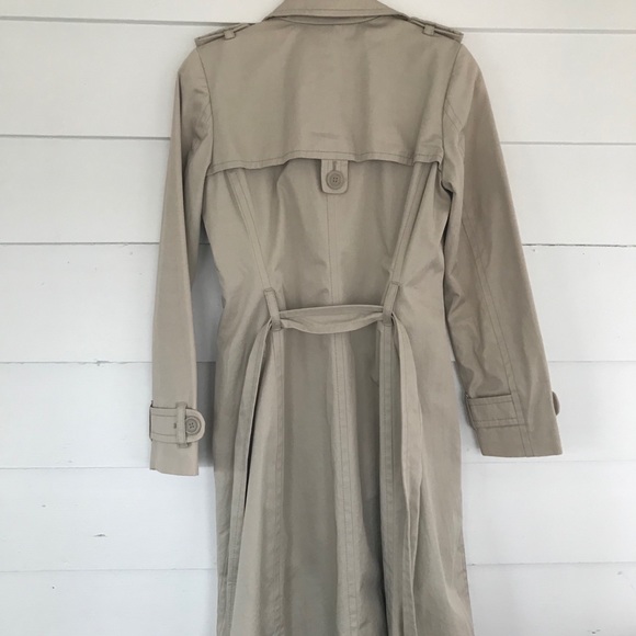 Banana Republic Beige /tan / Camel trench coat Xs - Picture 4 of 5